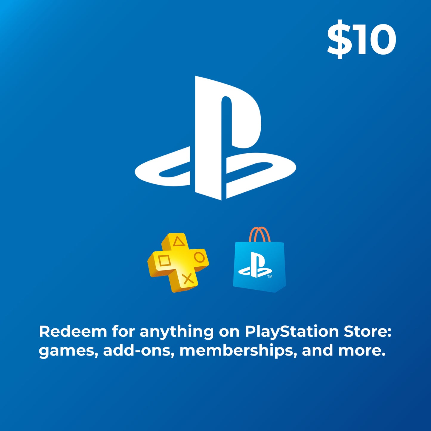 $10 PSN Gift Cards