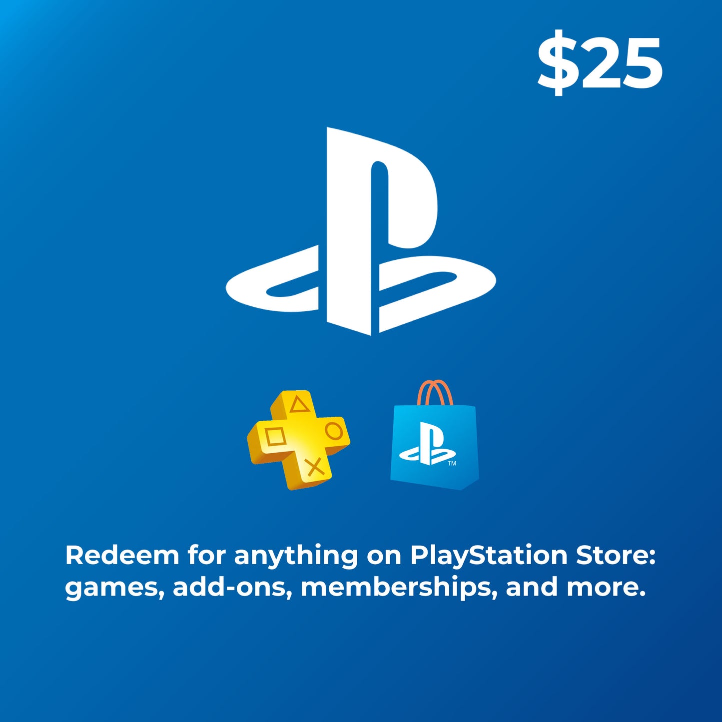 $25 PSN Gift Card