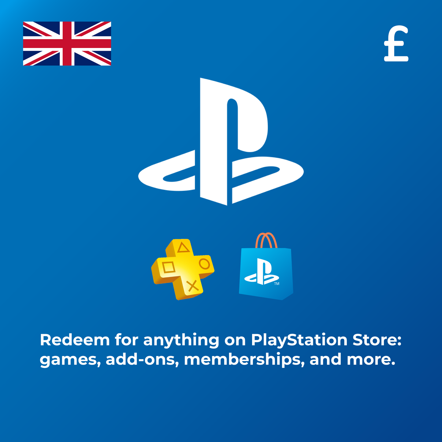Playstation Network Card - 🇬🇧 UK